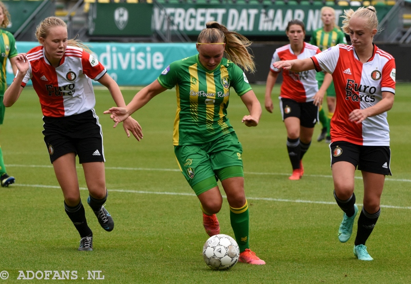 Vrouwenvoetbal ADO Den Haag Feyenoord