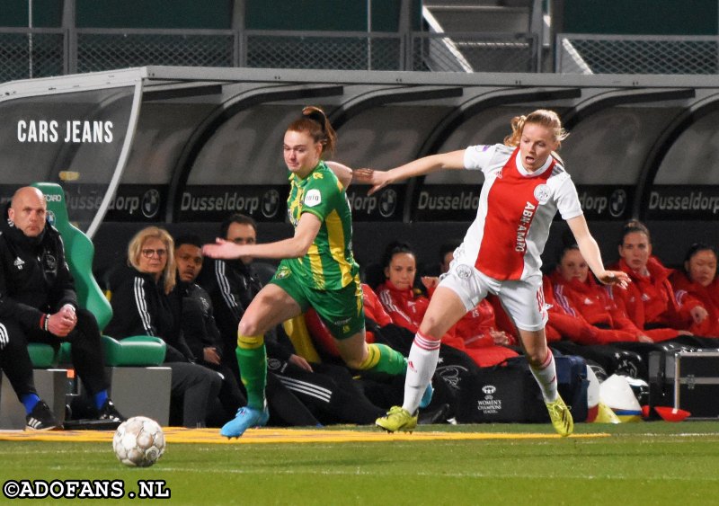 Eredivisie Vrouwen ADO Den Haag Ajax 