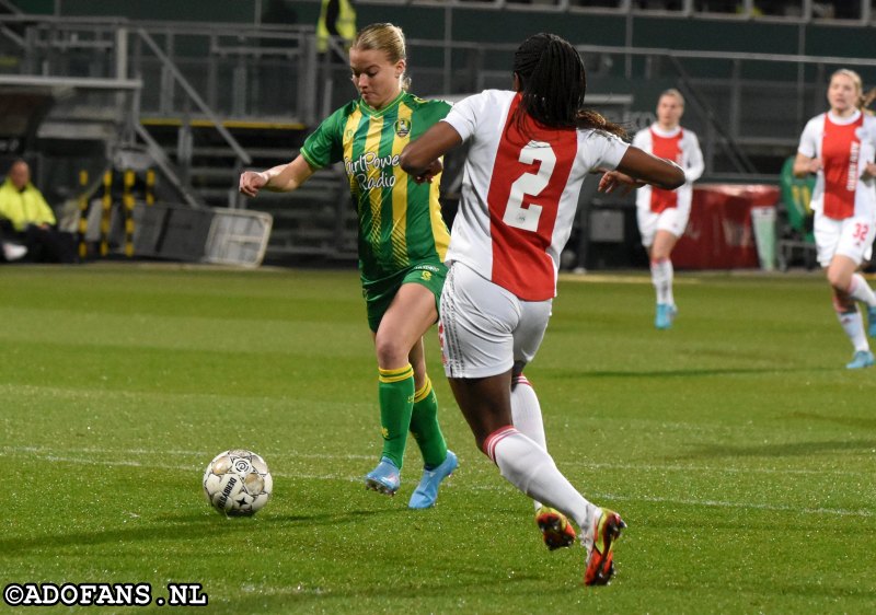 Eredivisie Vrouwen ADO Den Haag Ajax 