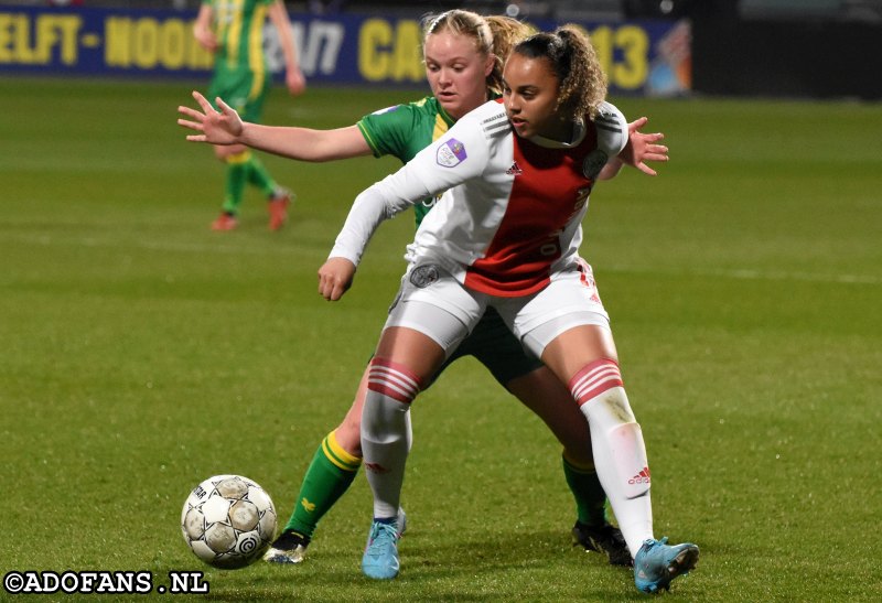 Eredivisie Vrouwen ADO Den Haag Ajax 