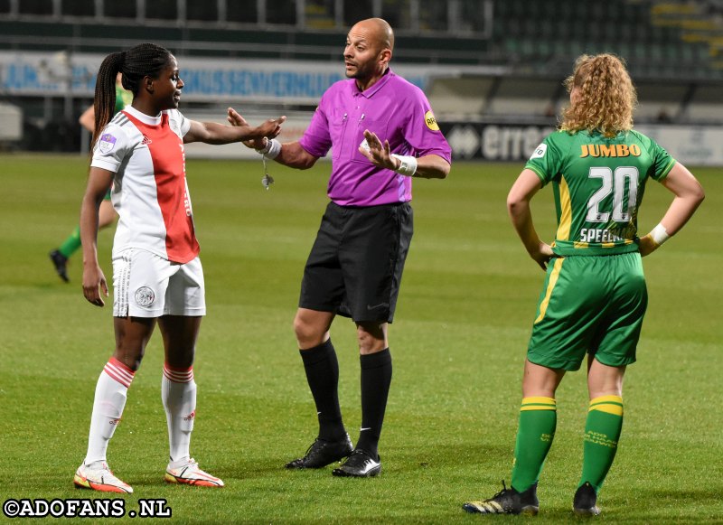 Eredivisie Vrouwen ADO Den Haag Ajax 