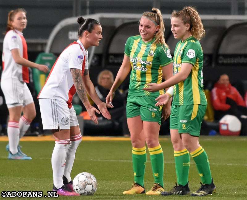 Eredivisie Vrouwen ADO Den Haag Ajax 