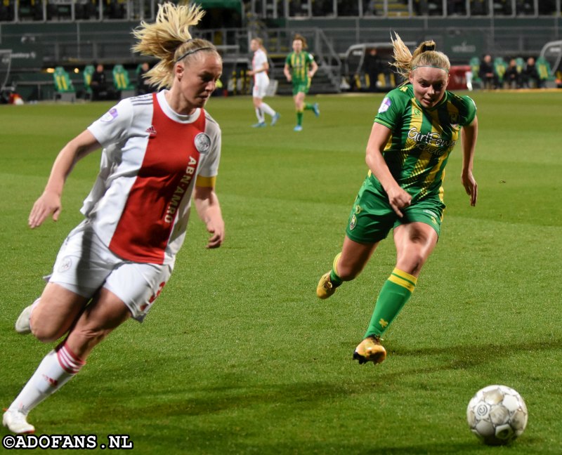 Eredivisie Vrouwen ADO Den Haag Ajax 