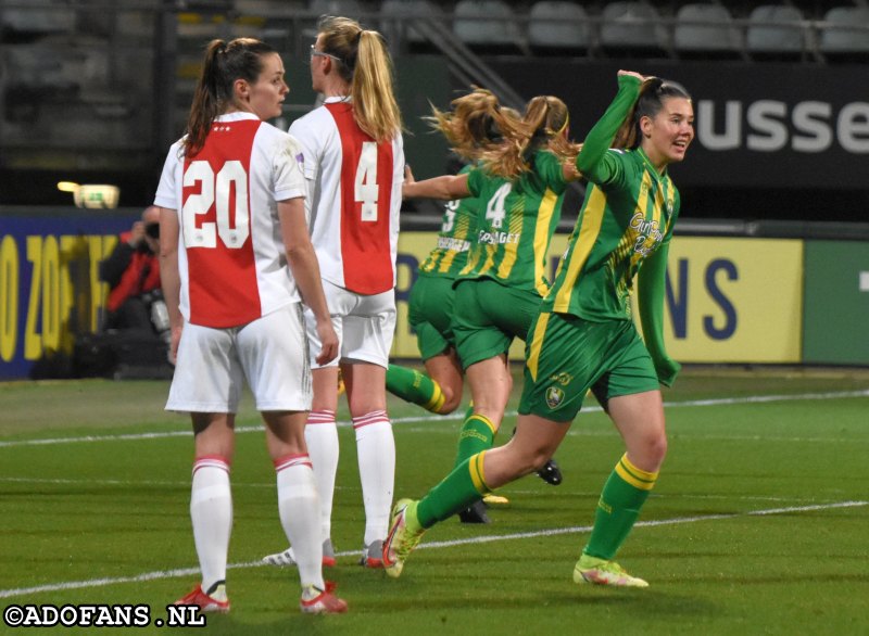 Eredivisie Vrouwen ADO Den Haag Ajax 