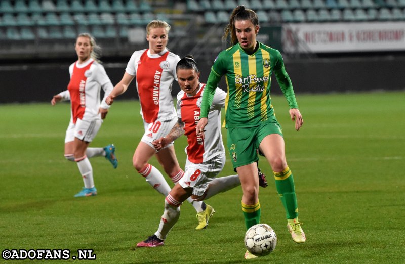 Eredivisie Vrouwen ADO Den Haag Ajax 