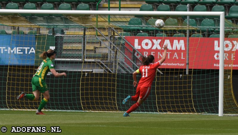 Vrouwenvoetbal eredivisiecup ADO Den Haag FC Twente 