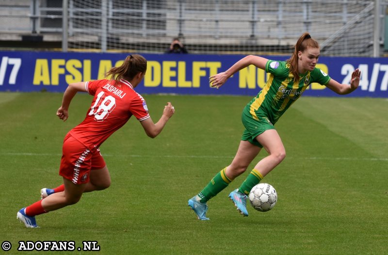 Vrouwenvoetbal eredivisiecup ADO Den Haag FC Twente 