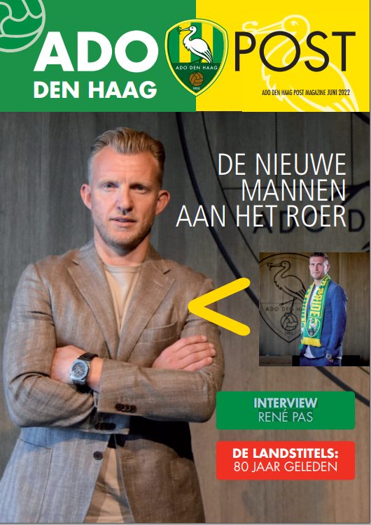 ADO Den Haag Post magazine  juni 2022