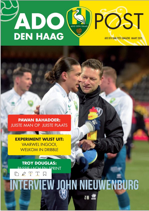 ADO Den Haag post