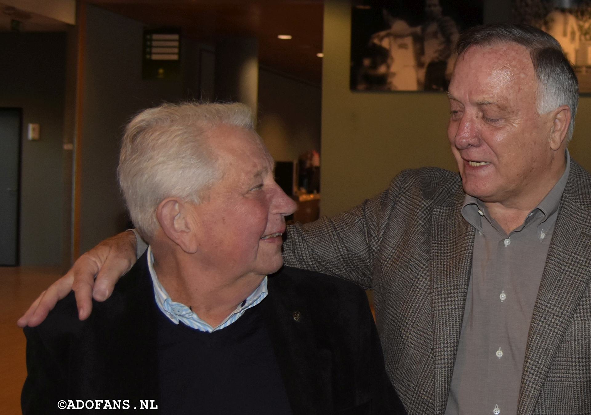 Dick Advocaat en Piet de Zoete ADO Den haag