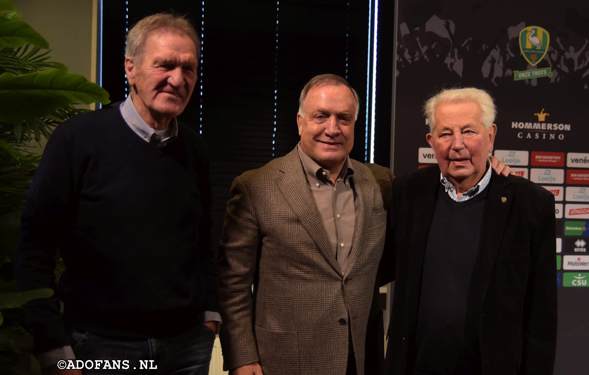 Lex Schoenmaker, Dick Advocaat, Piet de Zoete, ADO Den Haag