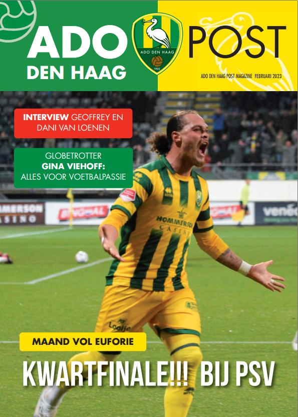 ADO Den Haag post februadi 2023 