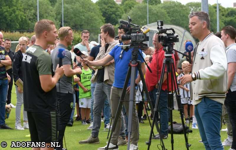 foto's eerste training ADO Den Haag  seizoen 2022-2023