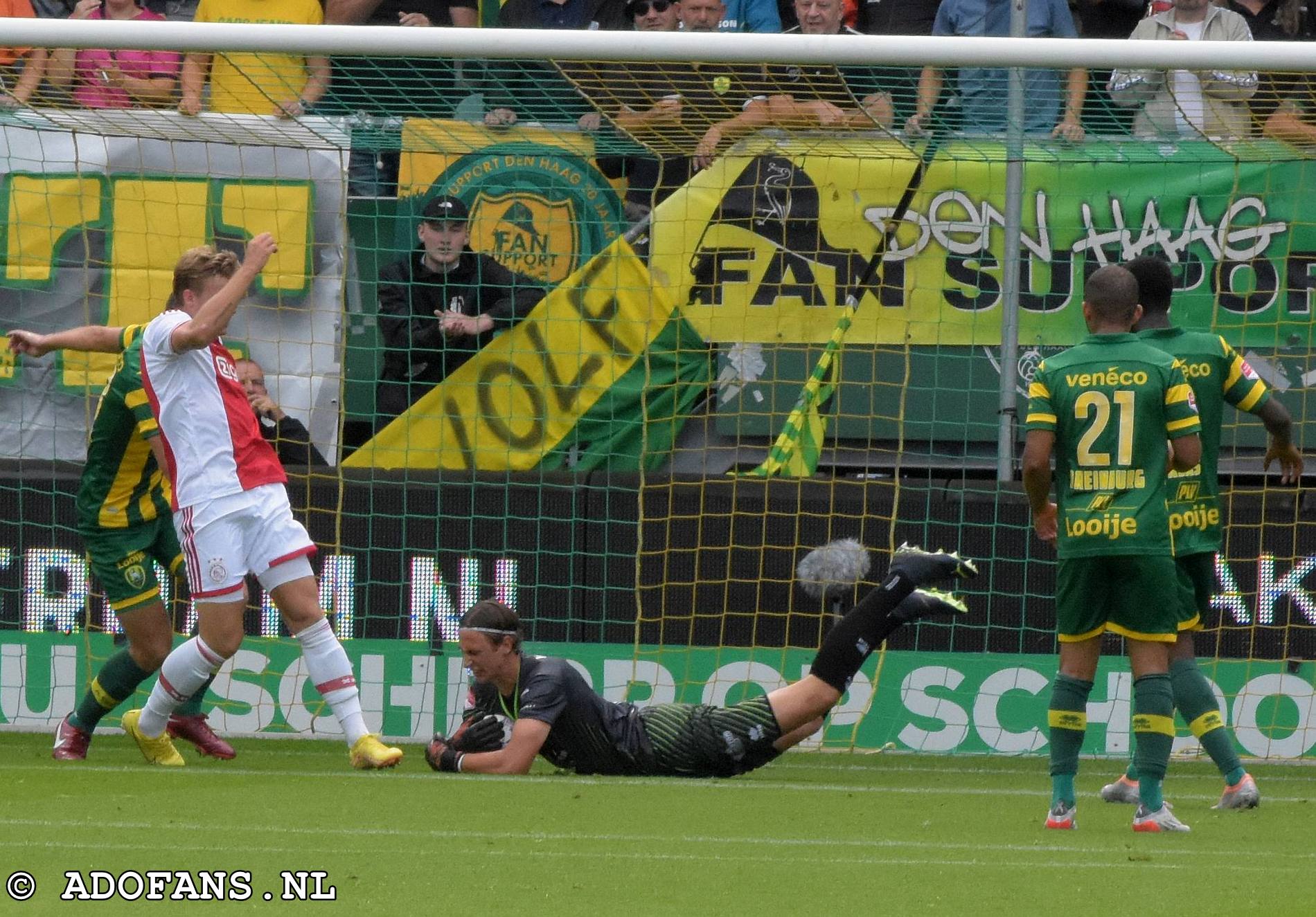 ADO Den Haag Wint van jong Ajax