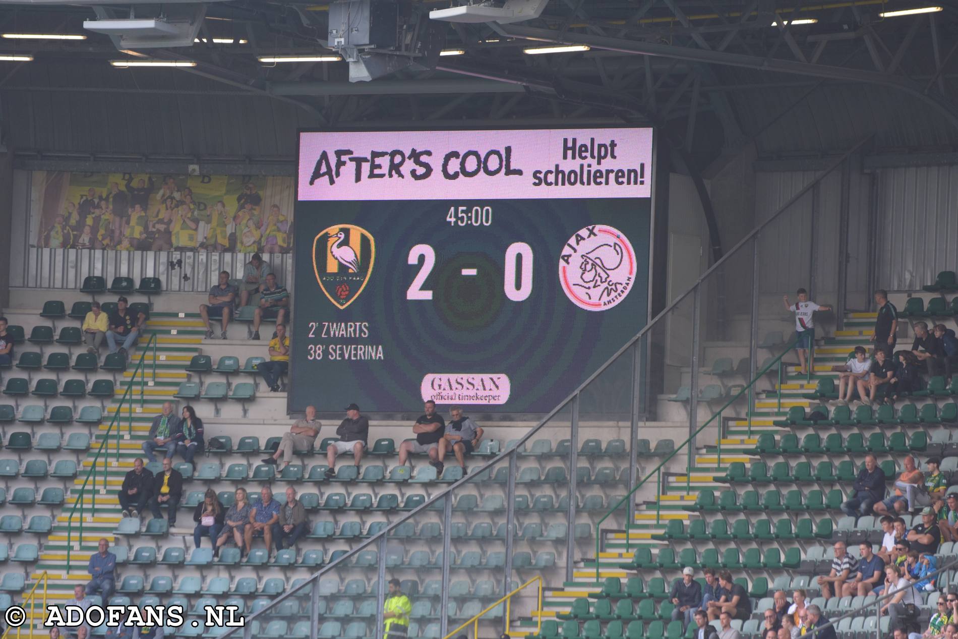 ADO Den Haag Wint van jong Ajax