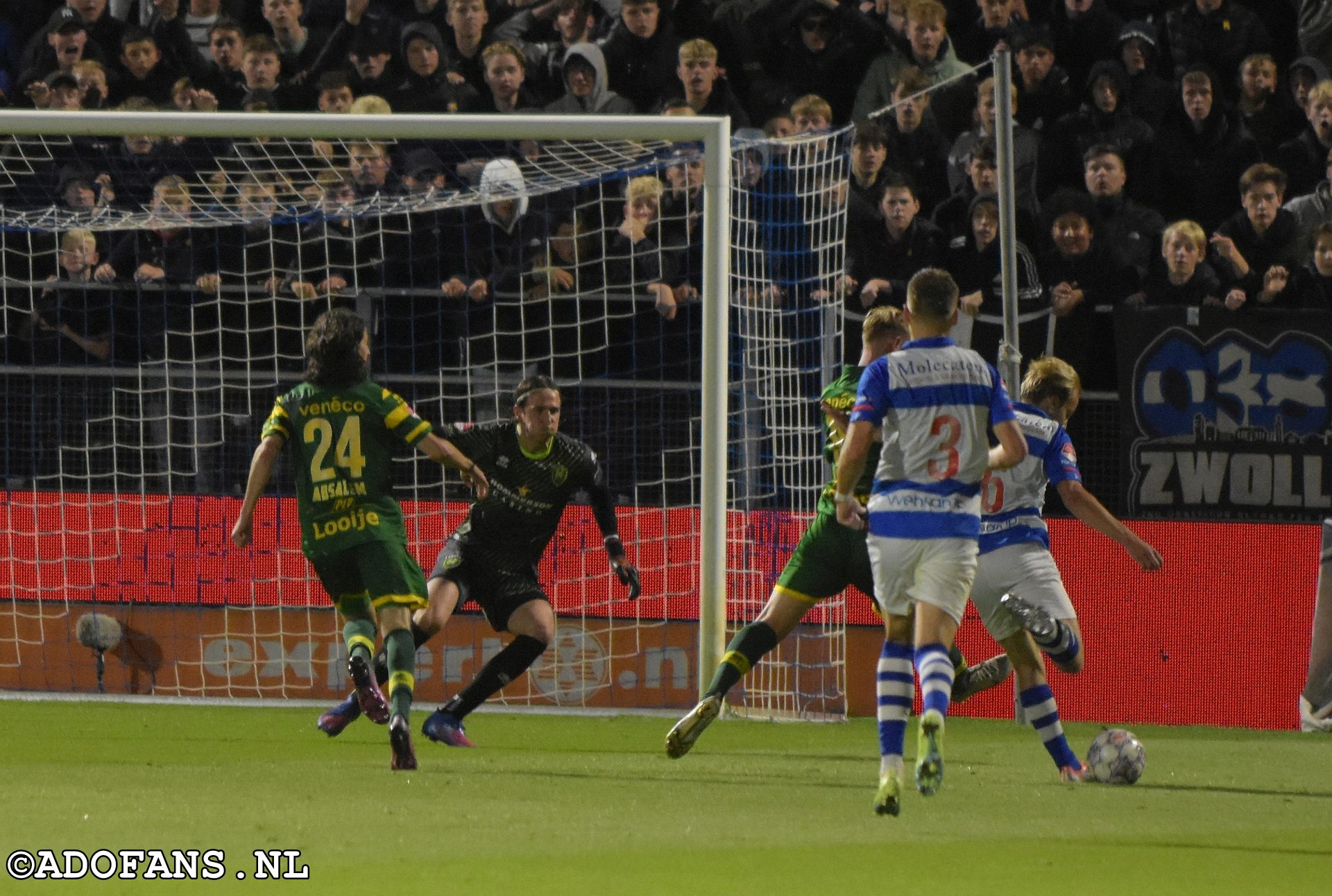 ADO Den Haag wint uit van PEC Zwolle