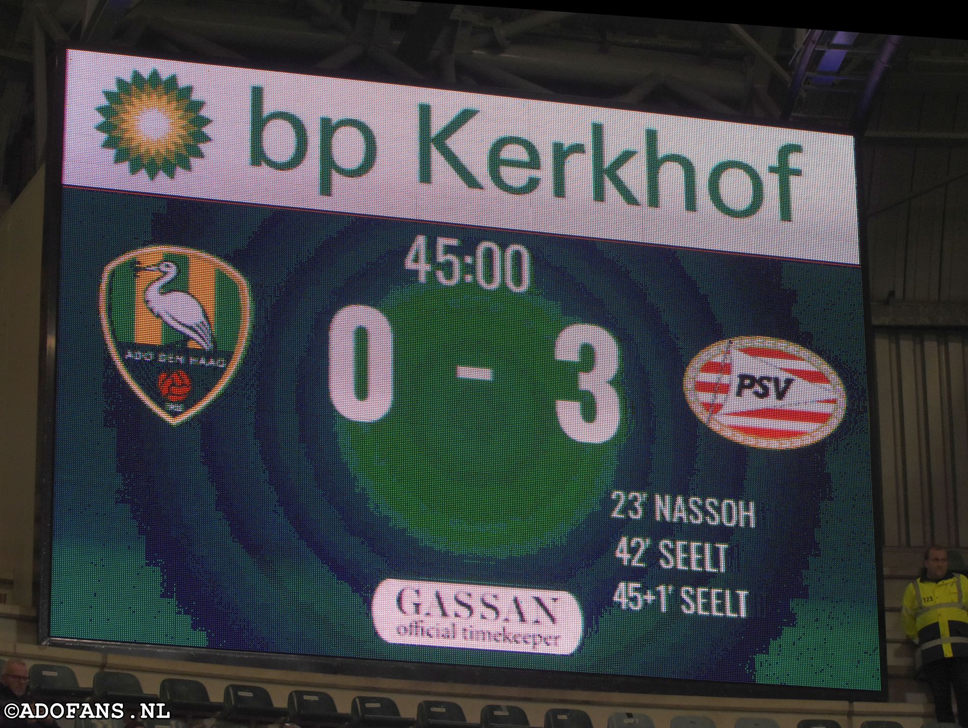 ADO Den Haag Jong PSV Keuken Kampioen Divisie