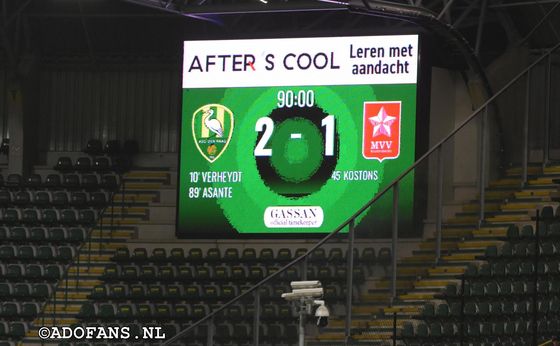 ADO Den Haag MVV Keukenkampioen divisie