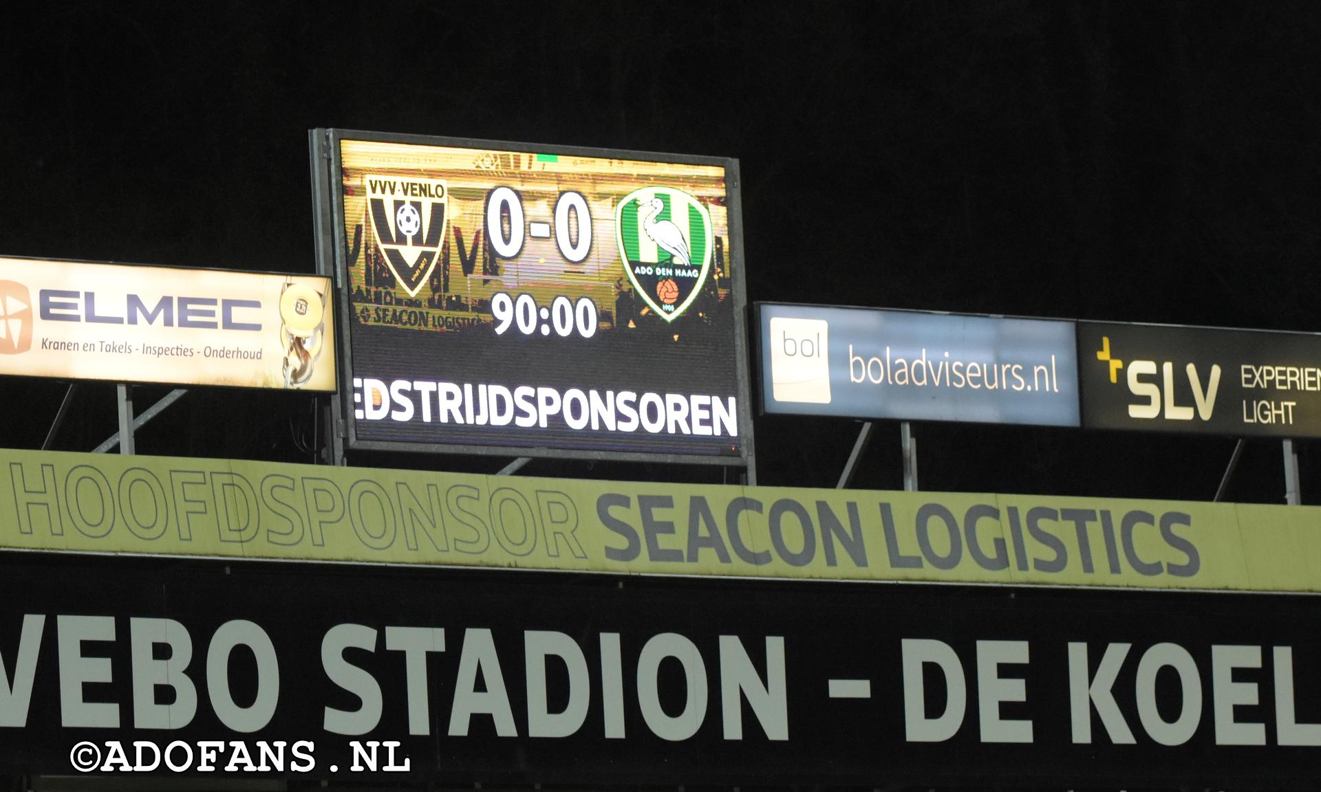 VVV Venlo ADO Den Haag