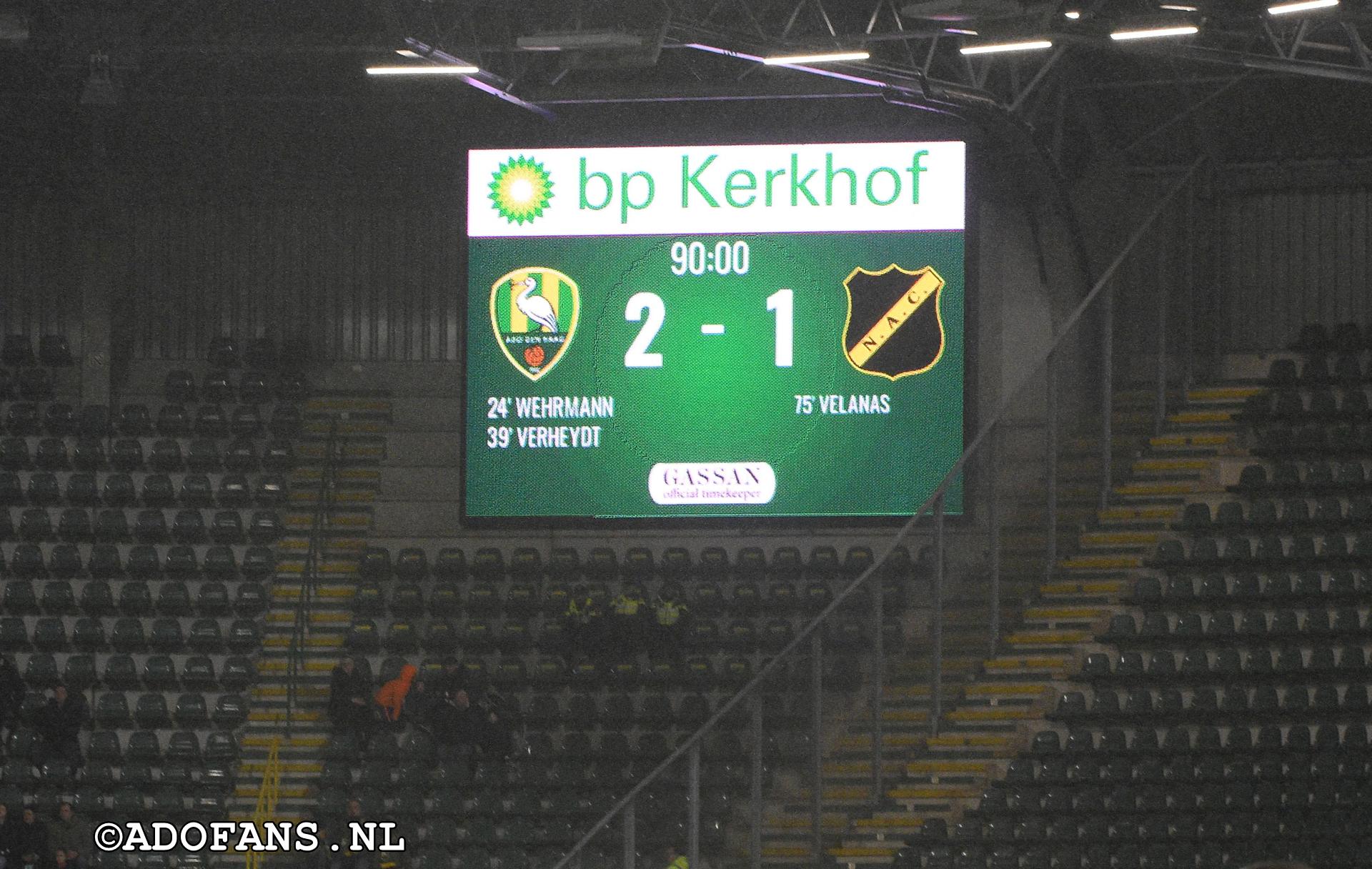 ADO Den Haag NAC Breda