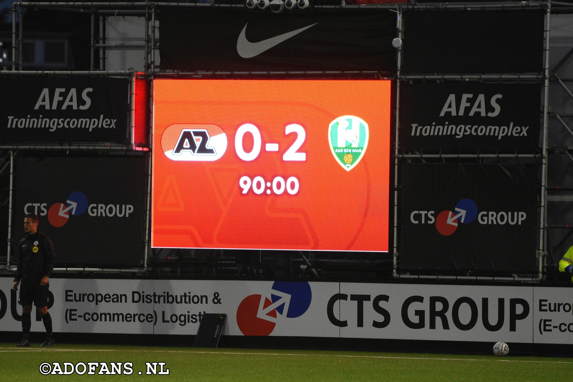 Keukenkampioen divisie Jong AZ ADO Den Haag