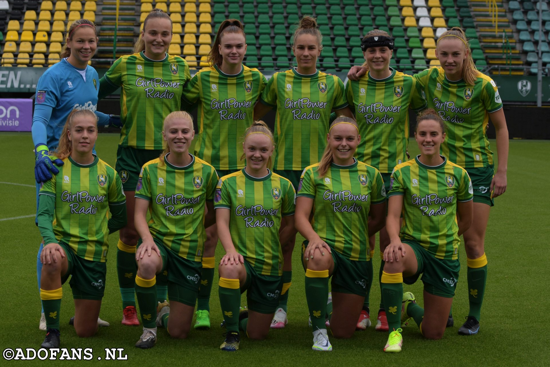 ADO Den Haag Vrouwen winnen van Testar 