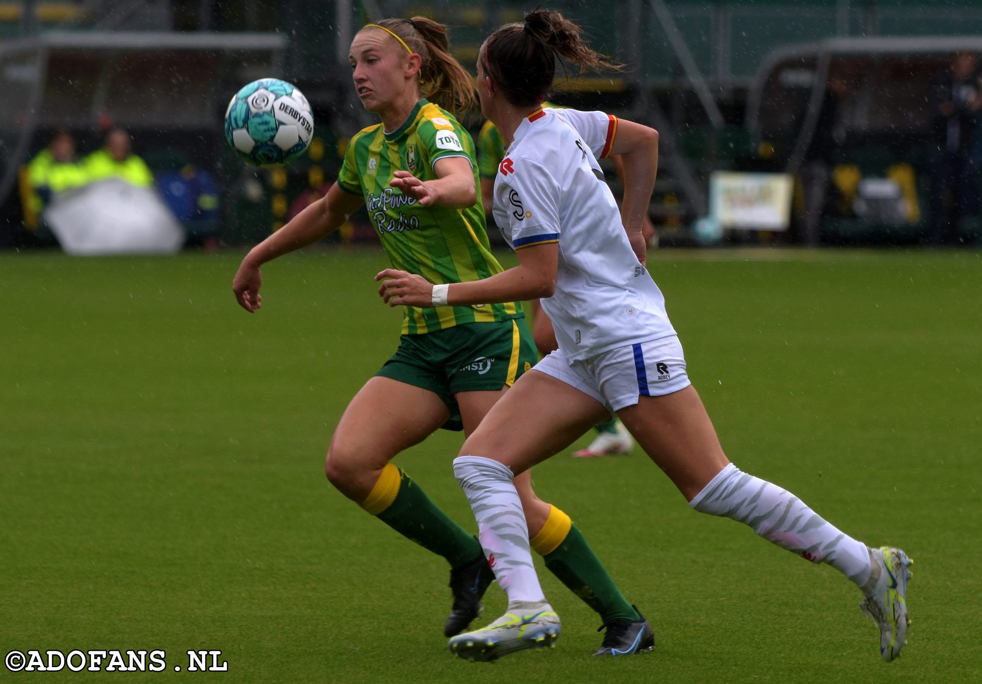 ADO Den Haag Vrouwen winnen van Testar 