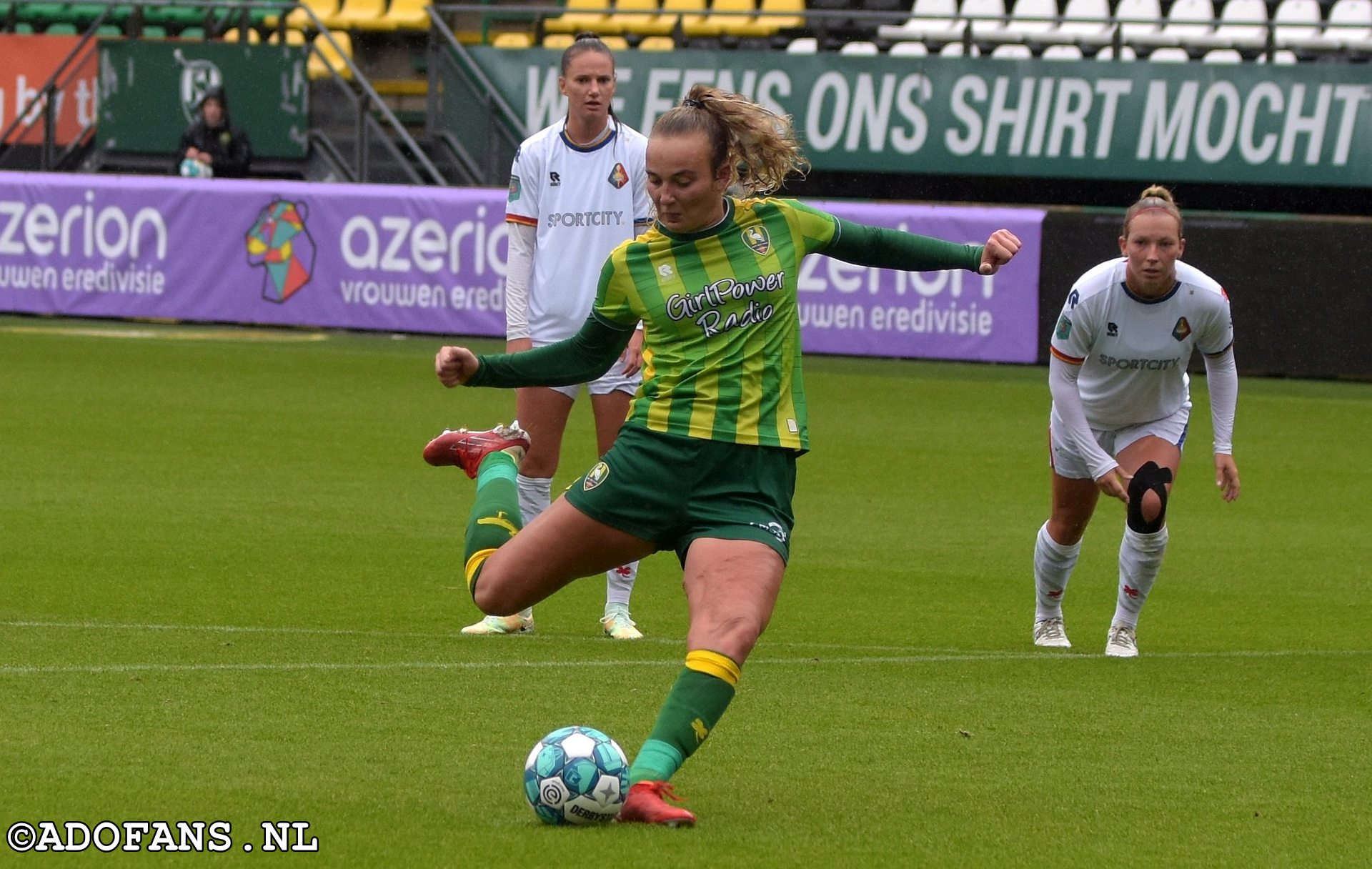 ADO Den Haag Vrouwen winnen van Testar 