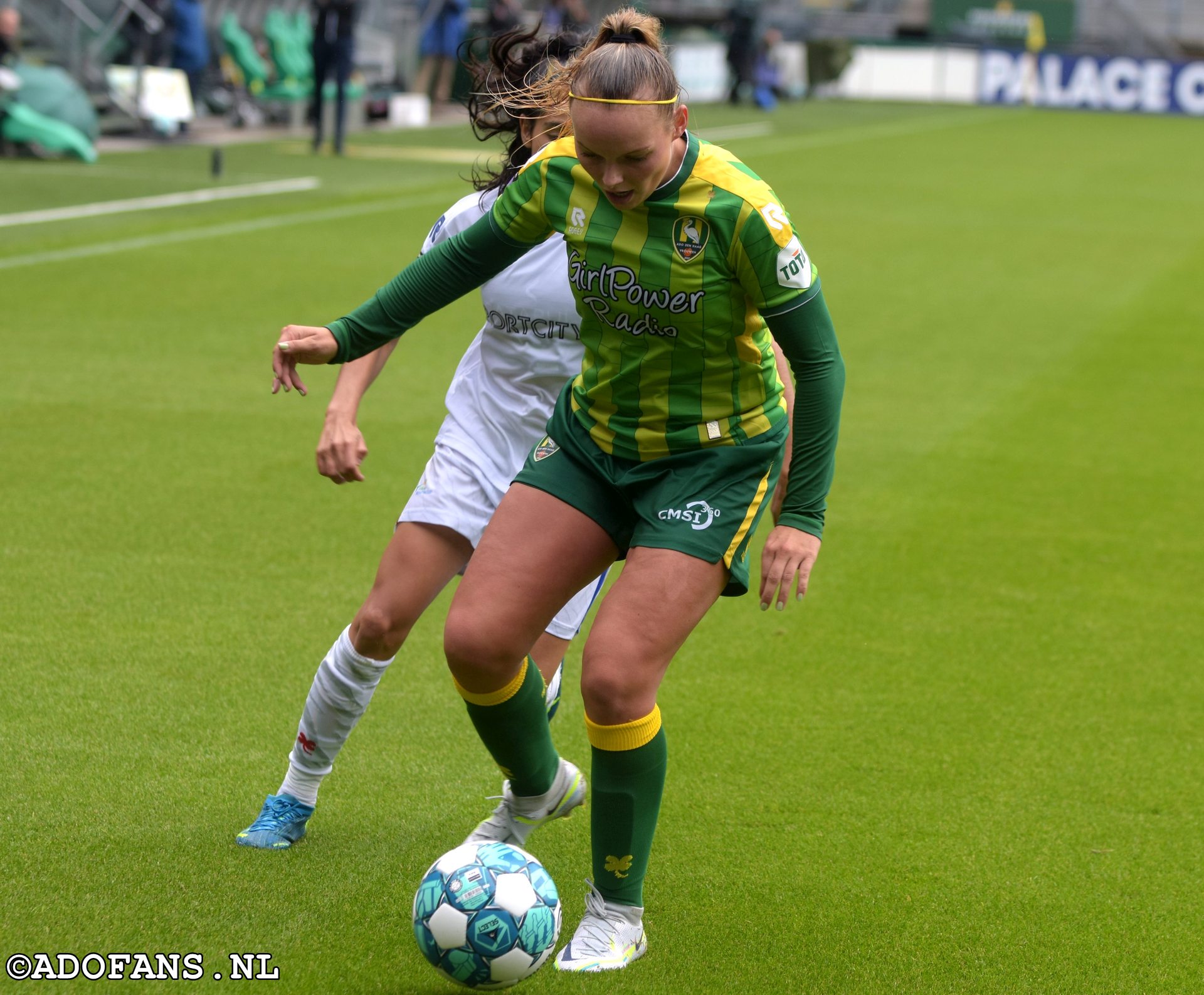 ADO Den Haag Vrouwen winnen van Testar 