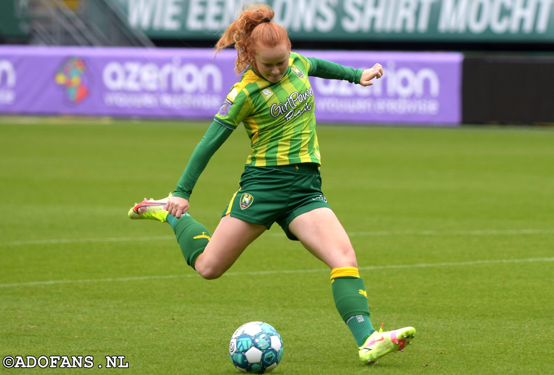 ADO Den Haag Vrouwen winnen van Testar 