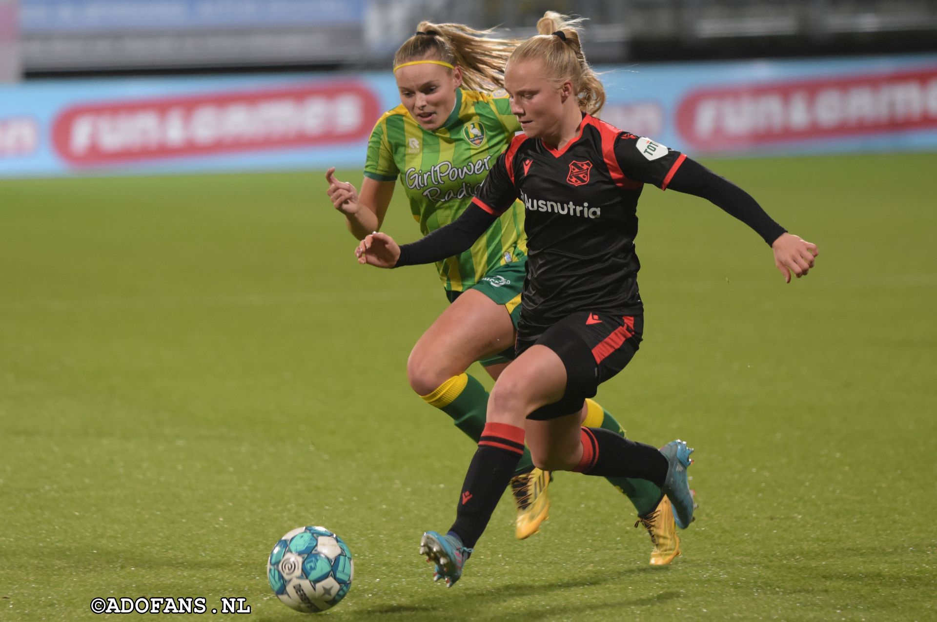 vrouwenvoetbal ADO Den Haag Sc Heereveen 