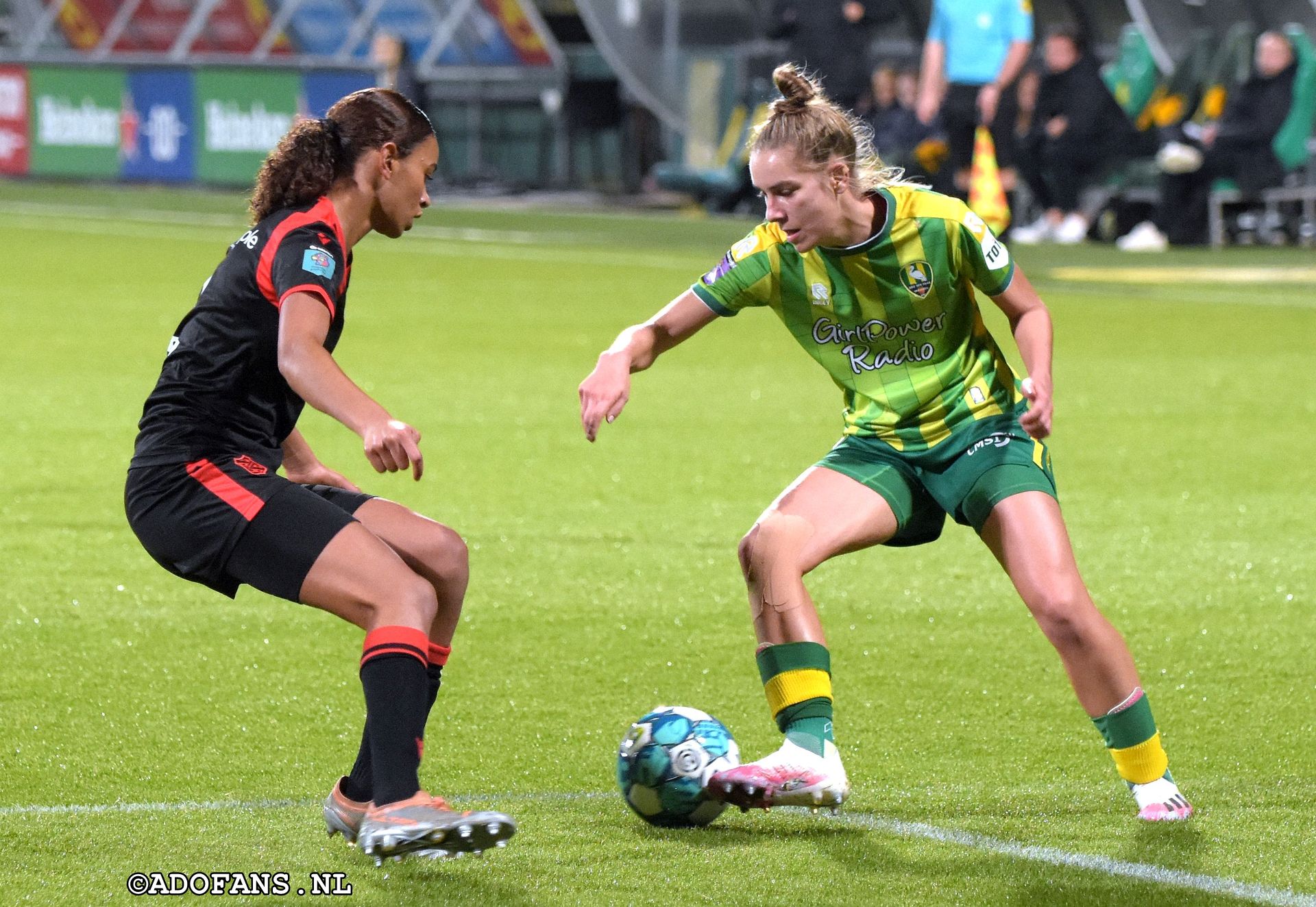 vrouwenvoetbal ADO Den Haag Sc Heereveen 