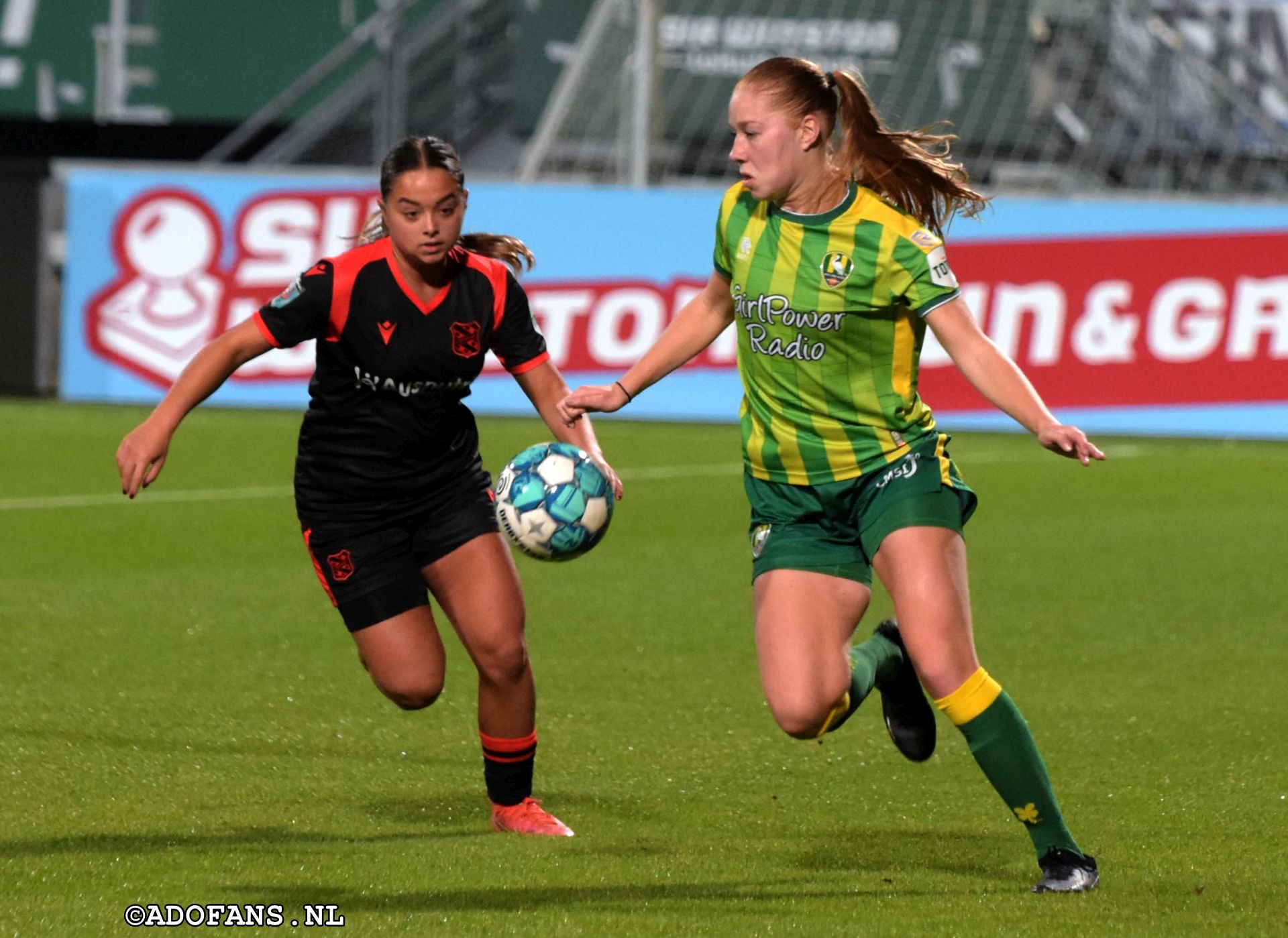 vrouwenvoetbal ADO Den Haag Sc Heereveen 