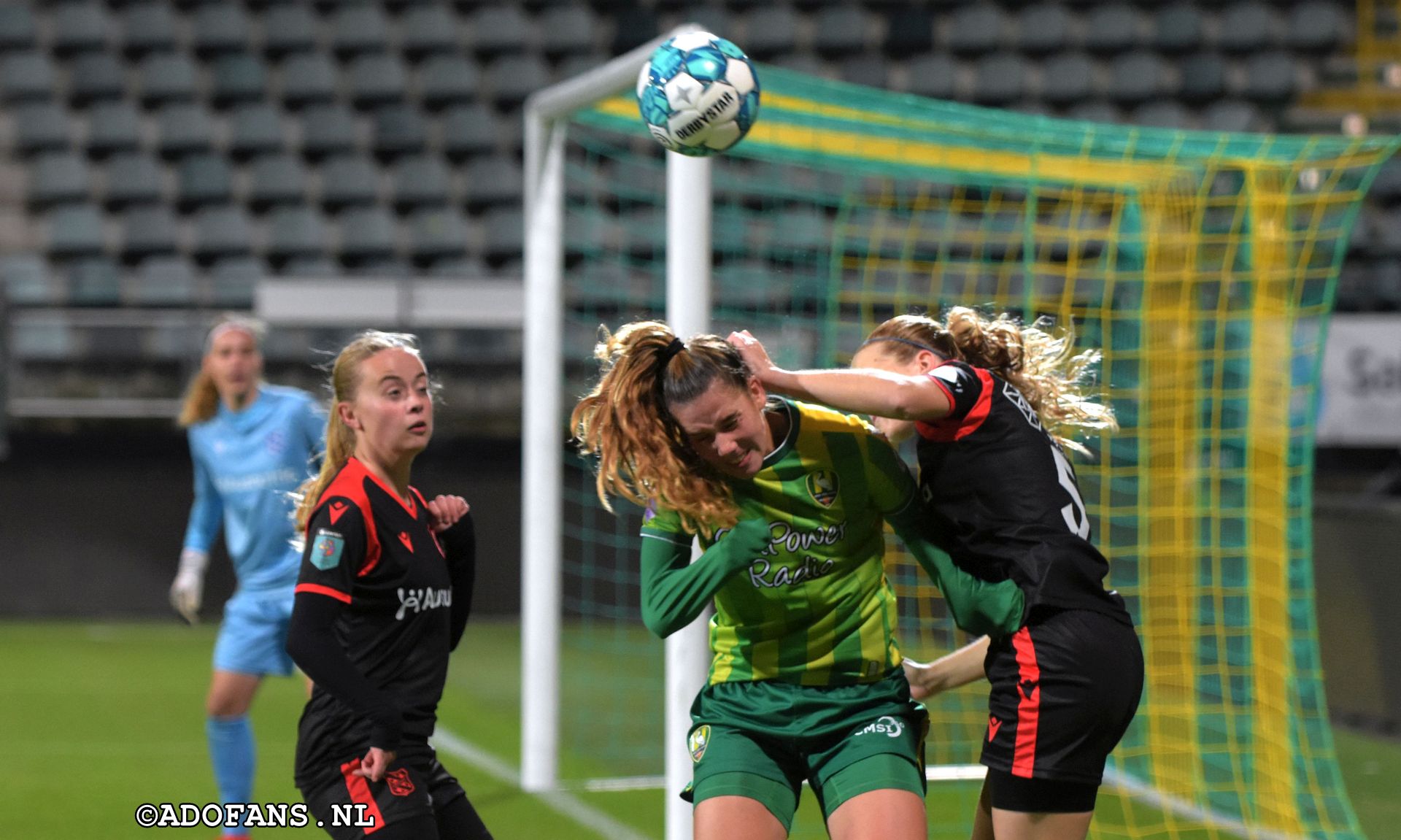 vrouwenvoetbal ADO Den Haag Sc Heereveen 