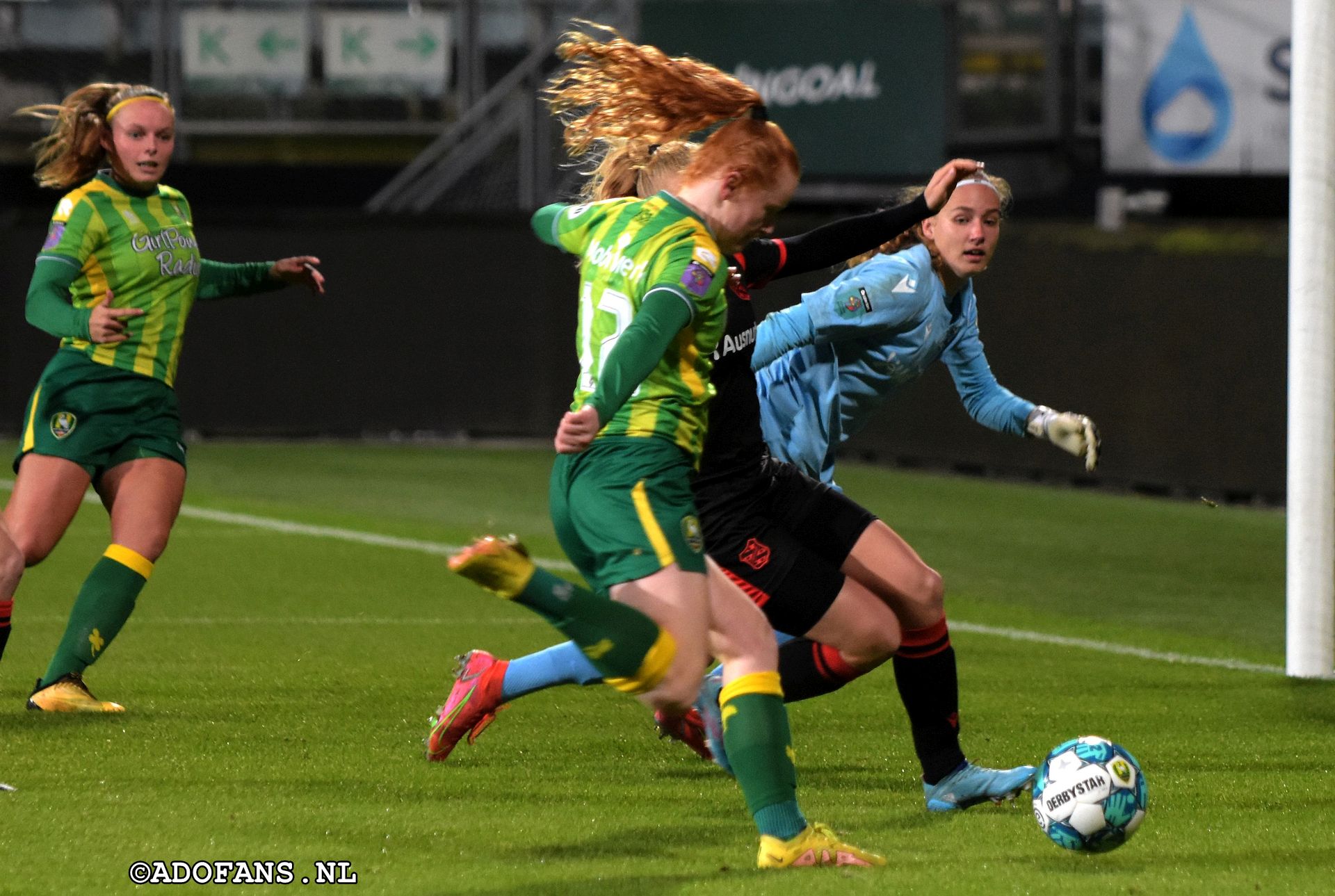 vrouwenvoetbal ADO Den Haag Sc Heereveen 