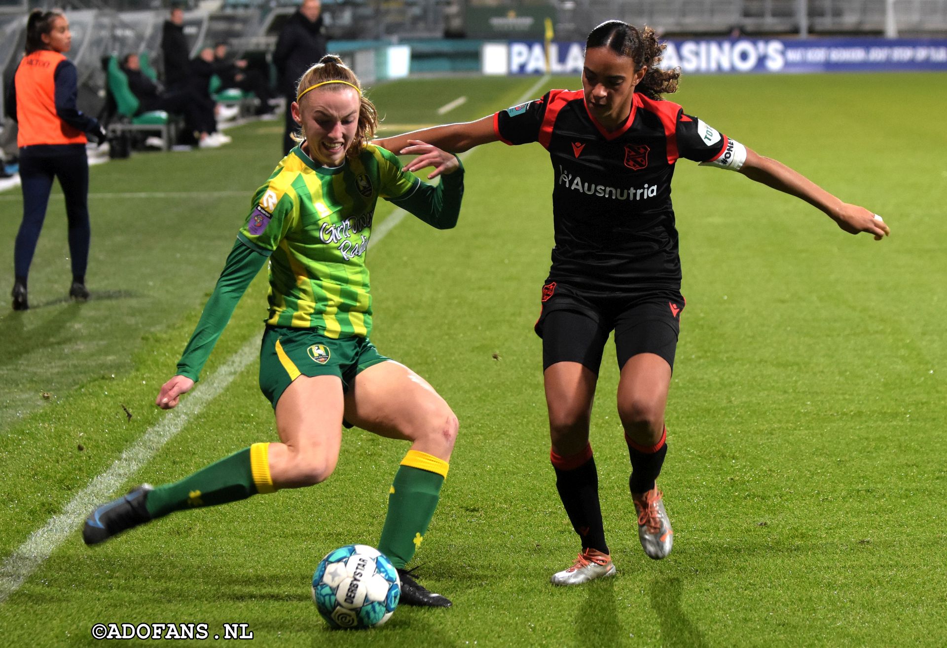 vrouwenvoetbal ADO Den Haag Sc Heereveen 