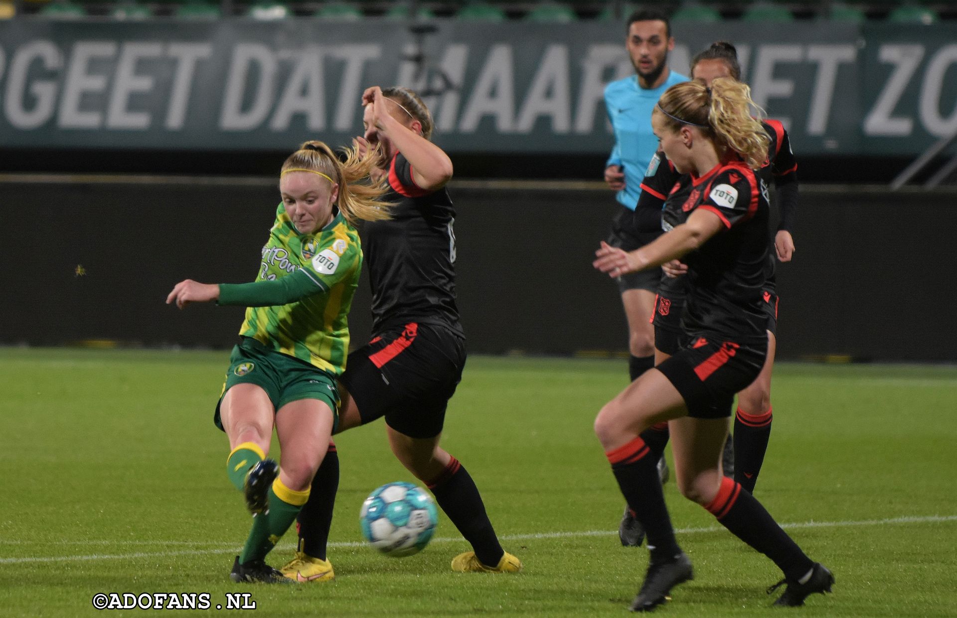 vrouwenvoetbal ADO Den Haag Sc Heereveen 