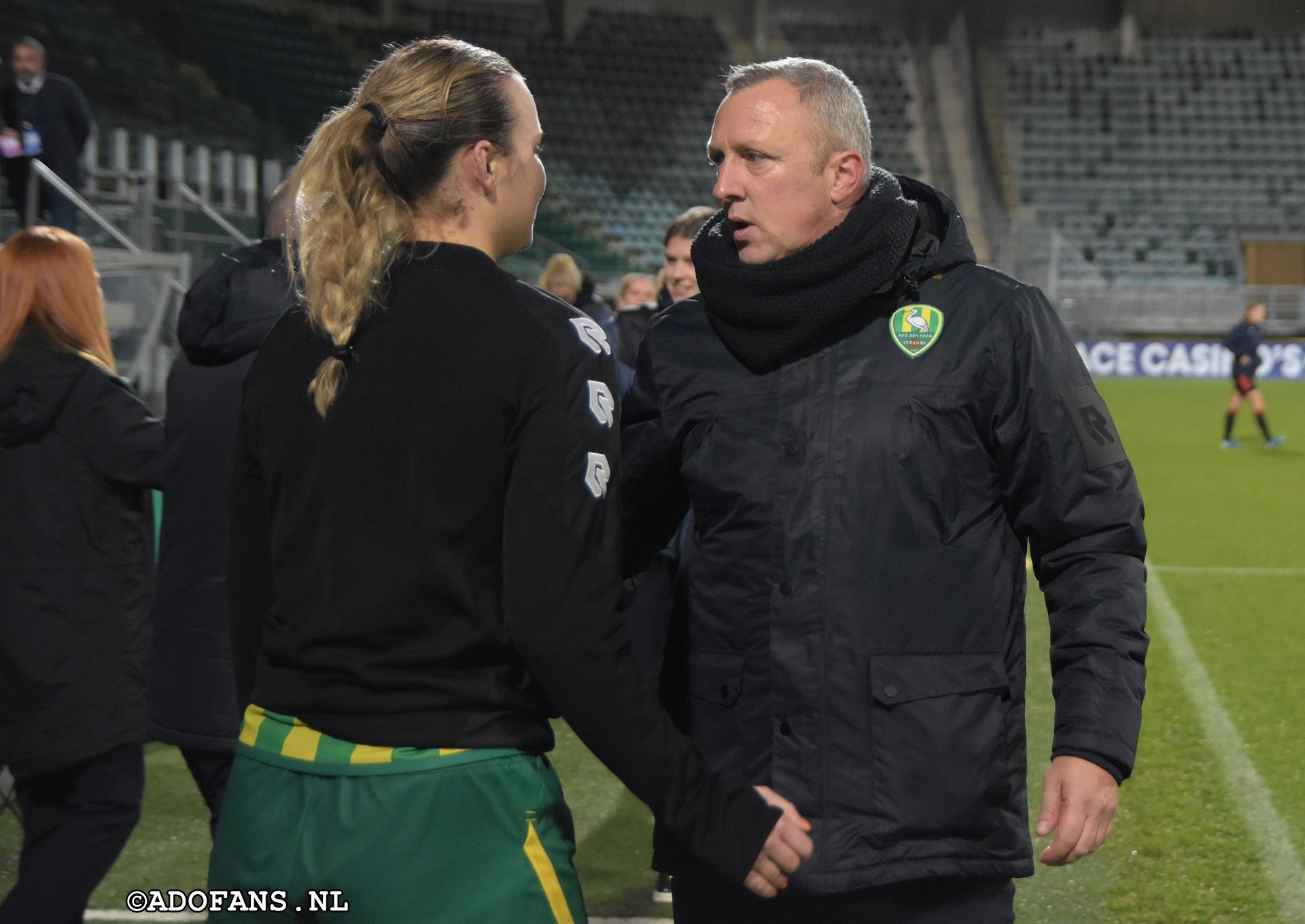 vrouwenvoetbal ADO Den Haag Sc Heereveen 