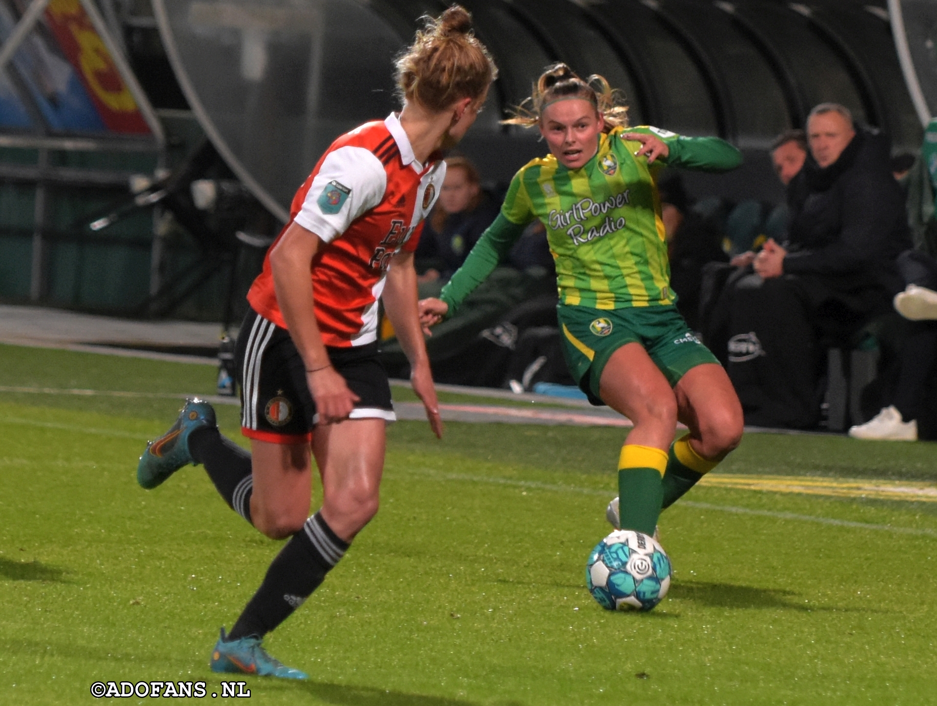 vrouwenvoetbal ADO Den Haag Feyenoord