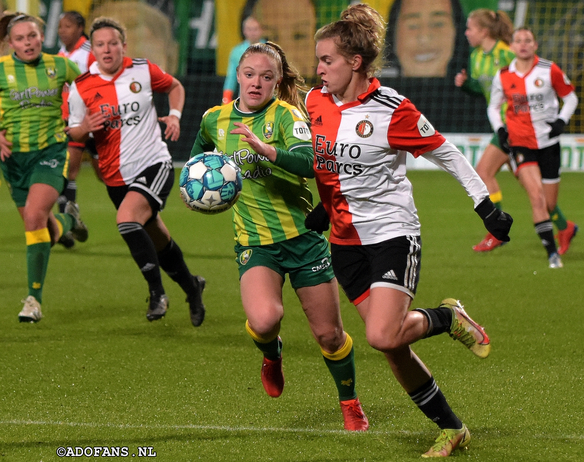 vrouwenvoetbal ADO Den Haag Feyenoord