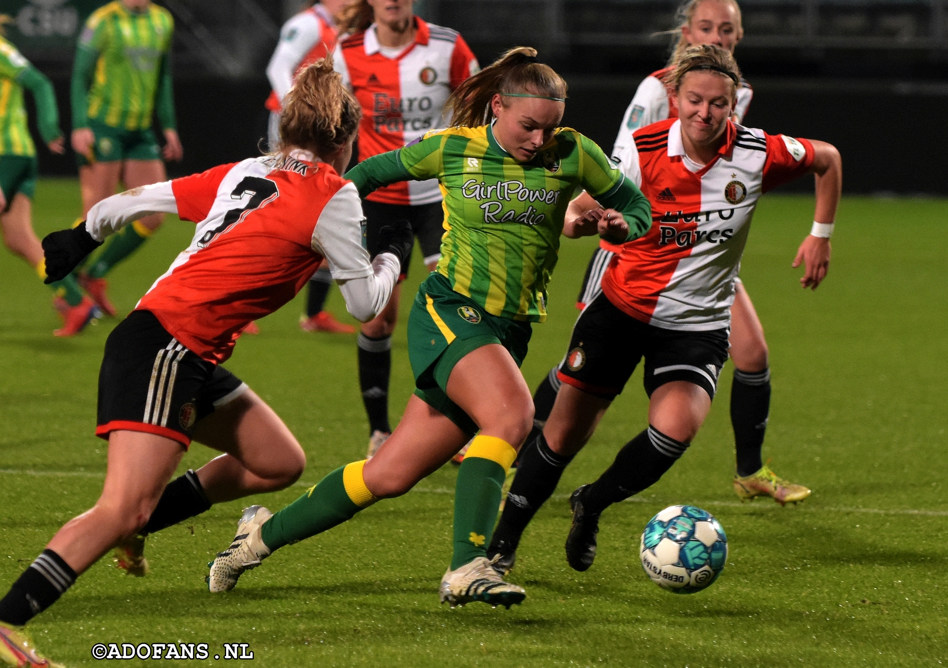 vrouwenvoetbal ADO Den Haag Feyenoord