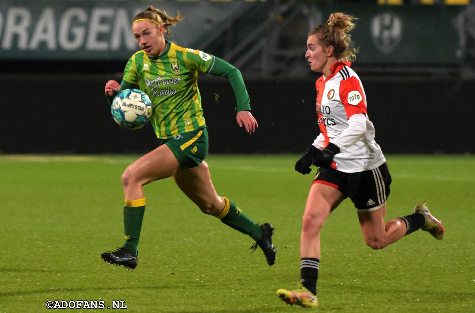 vrouwenvoetbal ADO Den Haag Feyenoord