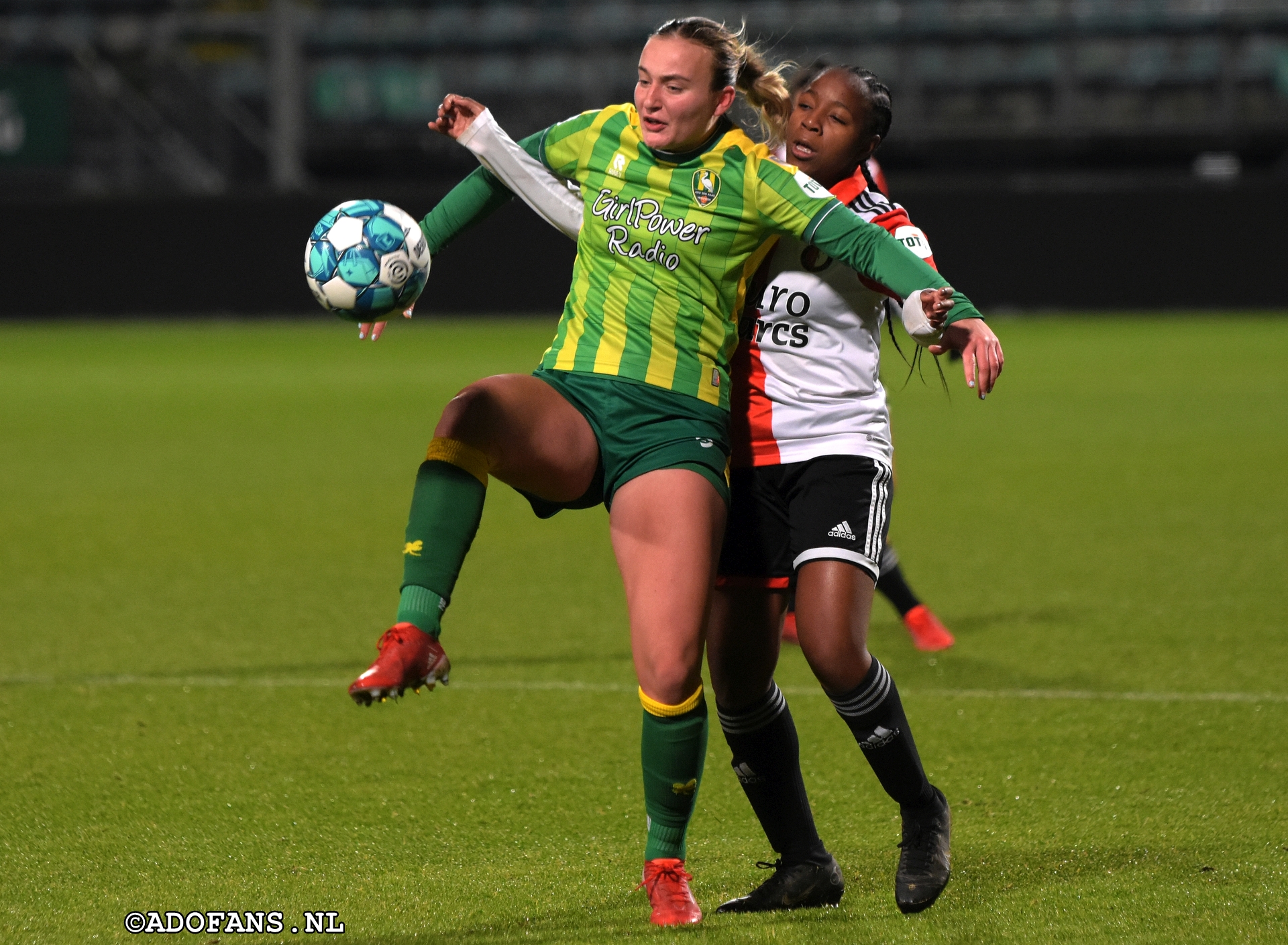 vrouwenvoetbal ADO Den Haag Feyenoord