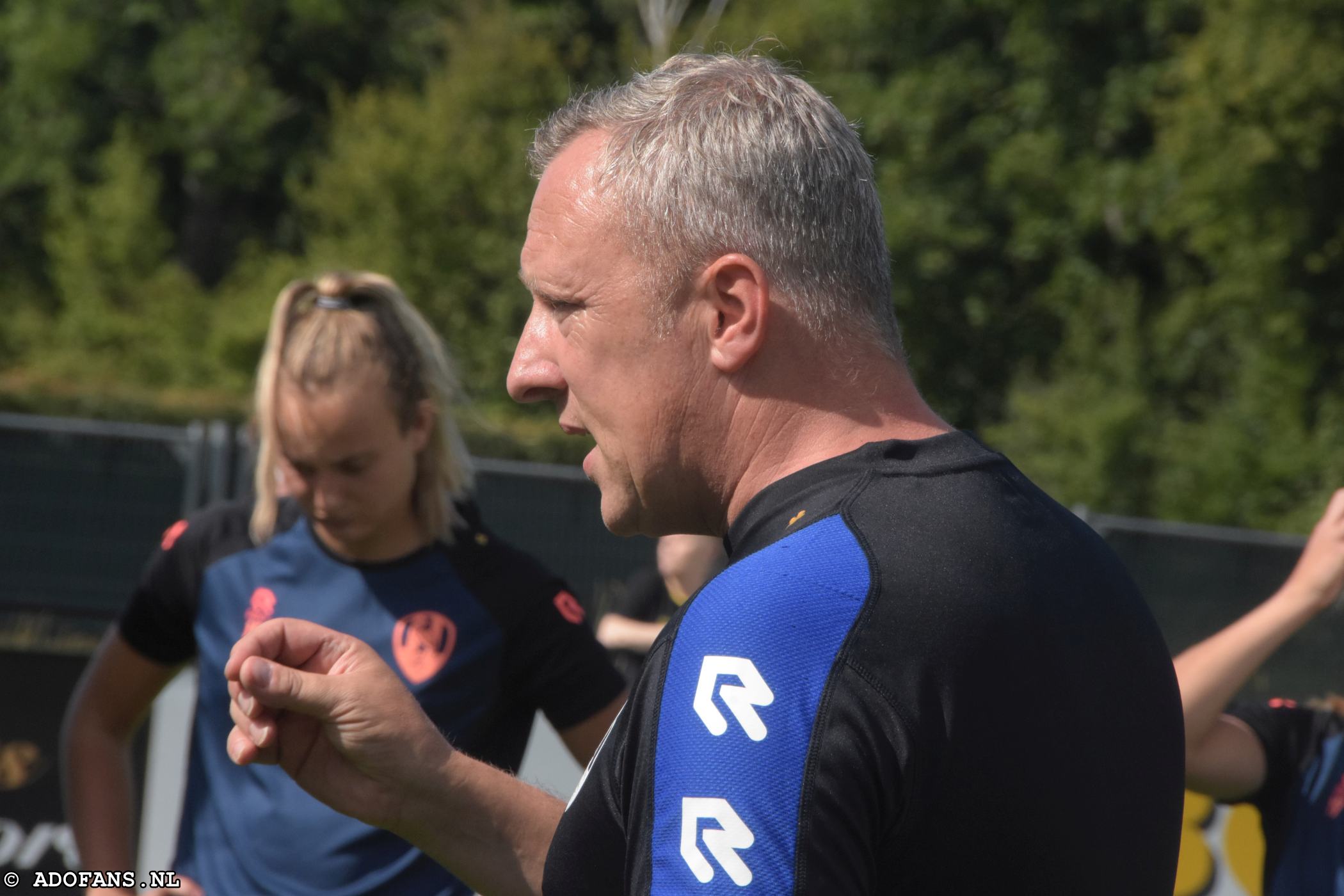 Eerste training ADO Den Haag Vrouwen