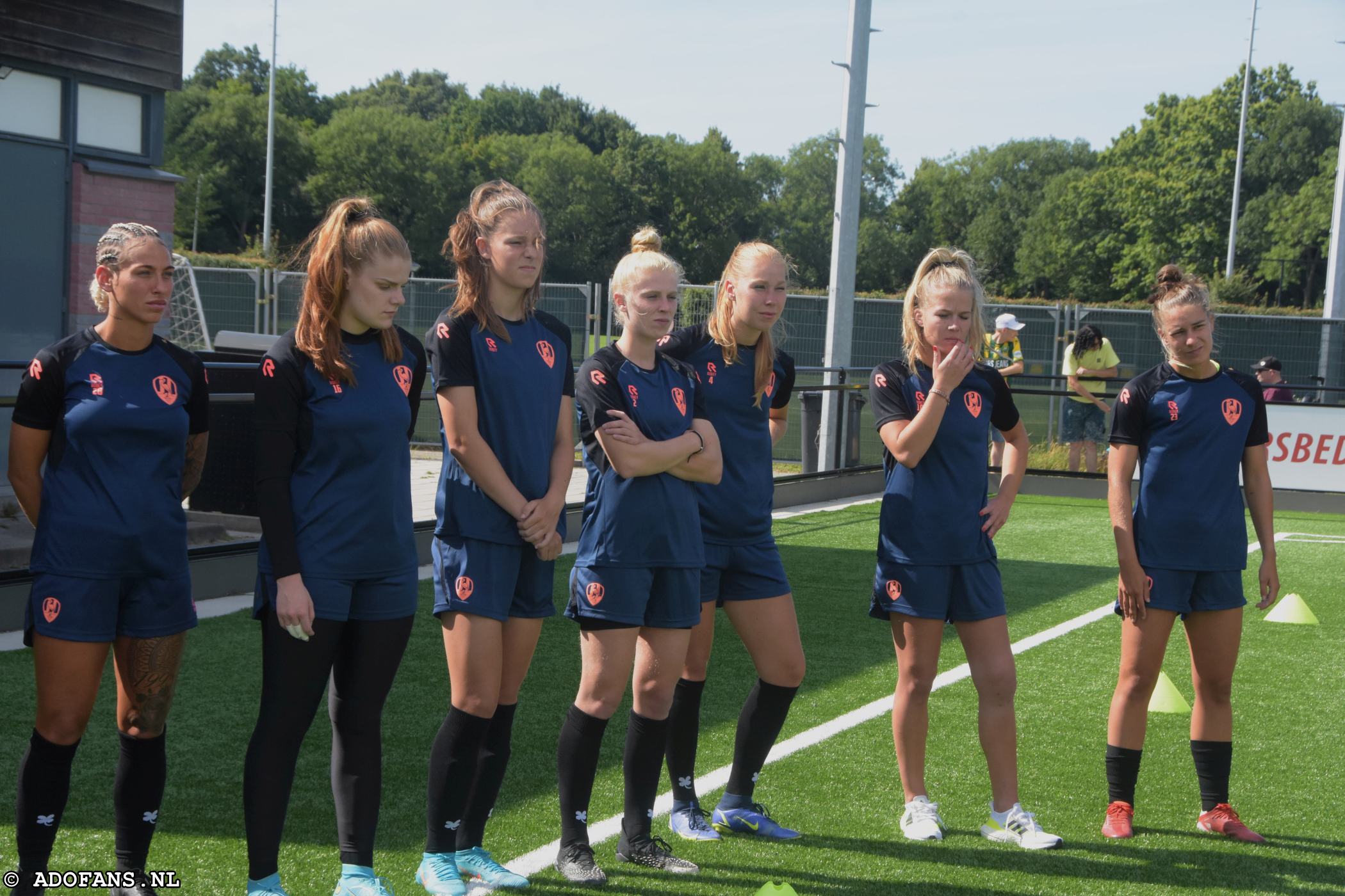 Eerste training ADO Den Haag Vrouwen