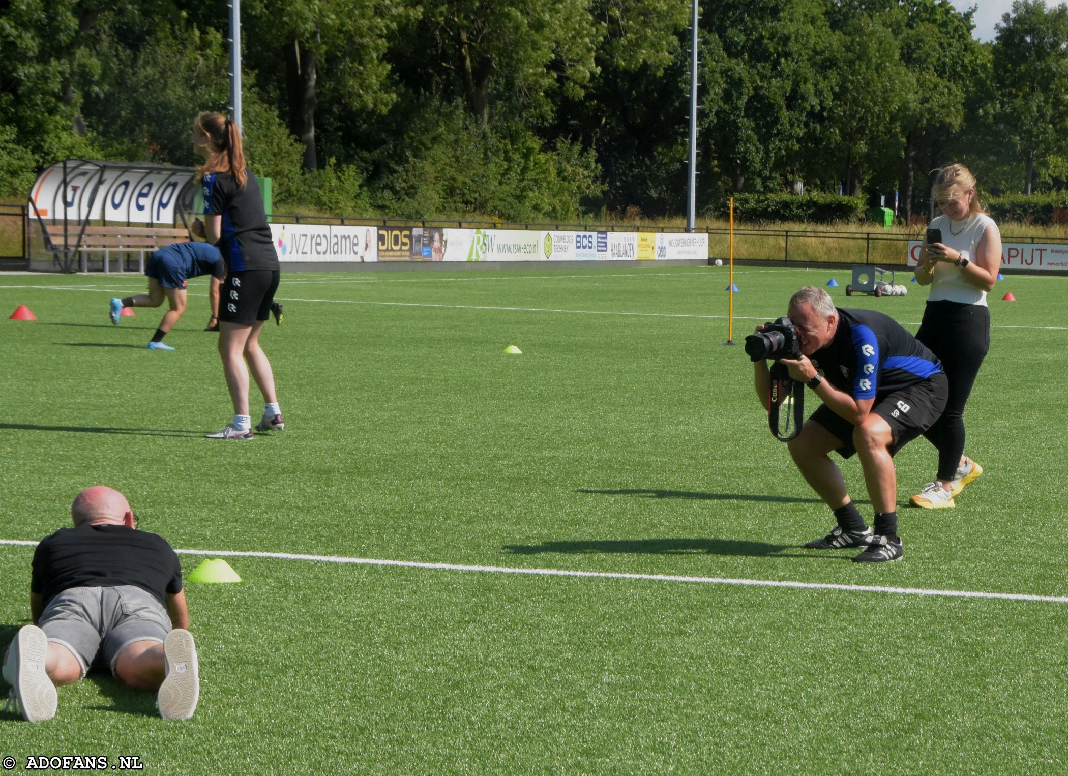 Eerste training ADO Den Haag Vrouwen