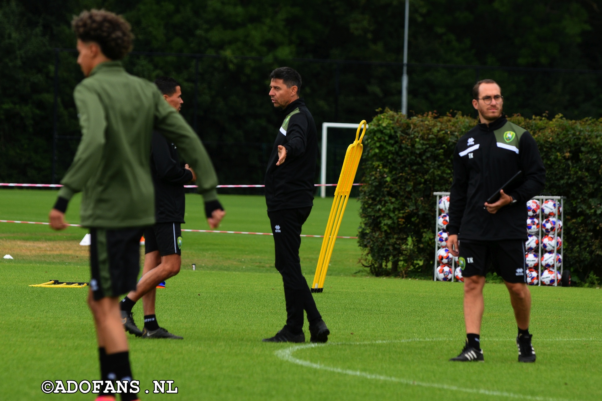 eerste training ADO Den Haag Kalezic