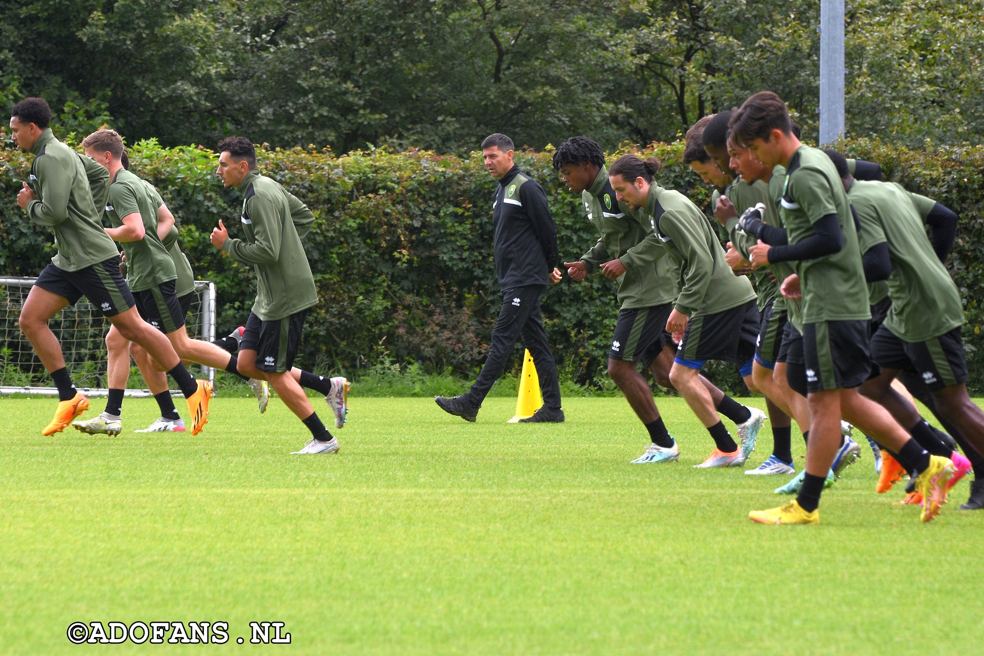 eerste training ADO Den Haag Kalezic