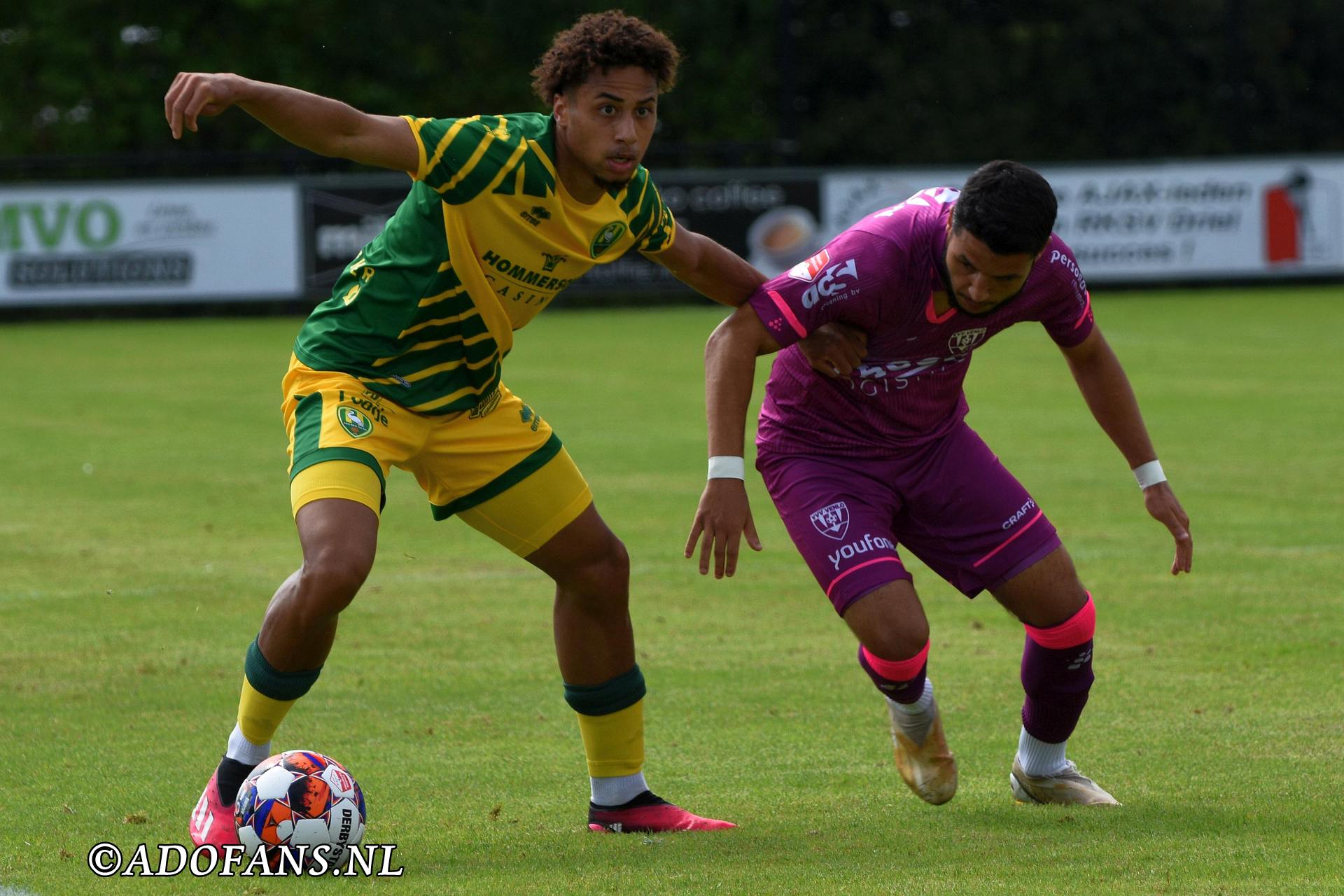 Oefenwedstrijd ADO Den Haag VVV venlo in Driel