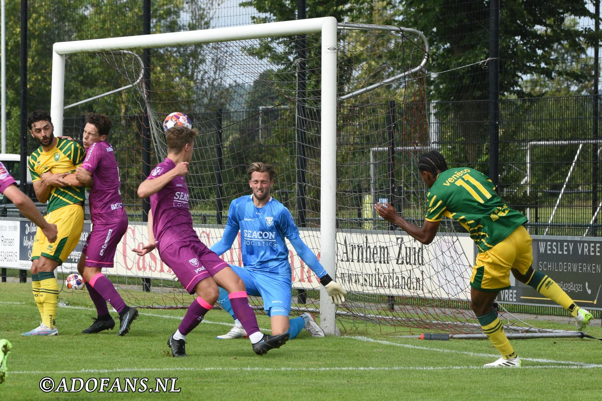 Oefenwedstrijd ADO Den Haag VVV venlo in Driel